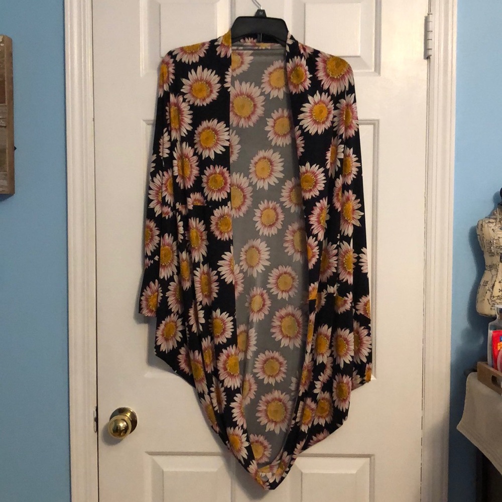 Silly sunflower cardigan